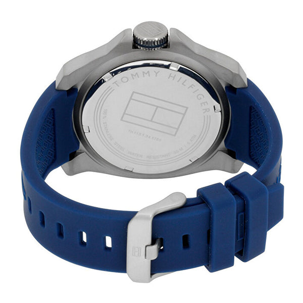 Tommy Hilfiger White and Blue Dial Strap Men's Watch TH1791113