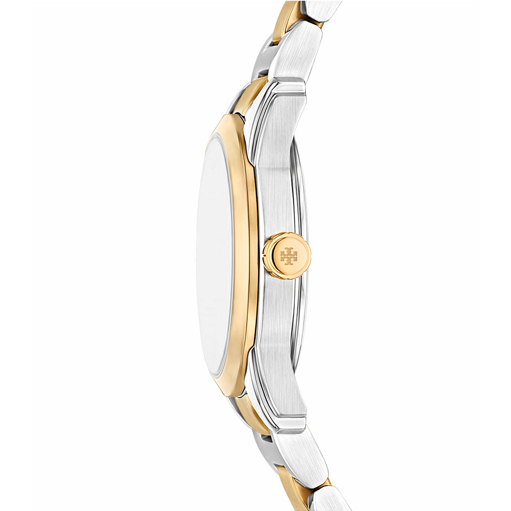 Tory Burch Small Miller Ivory Sunray Dial Ladies Watch TBW9063