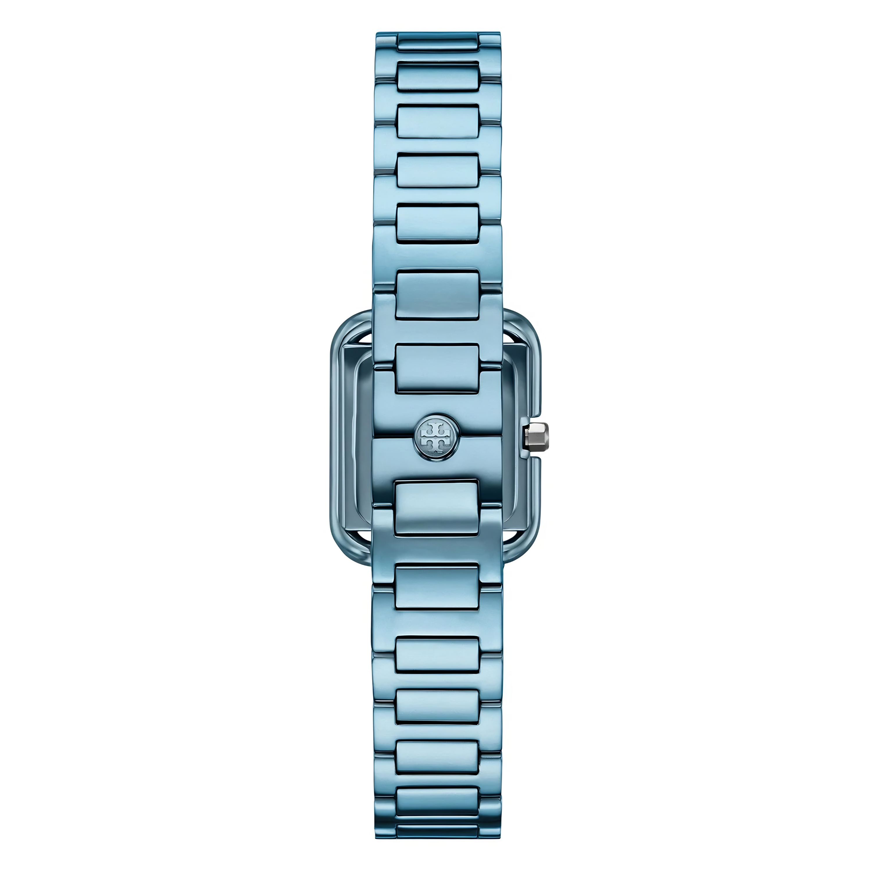 Tory Burch The Kira Square Blue Dial Ladies Watch TBW6023