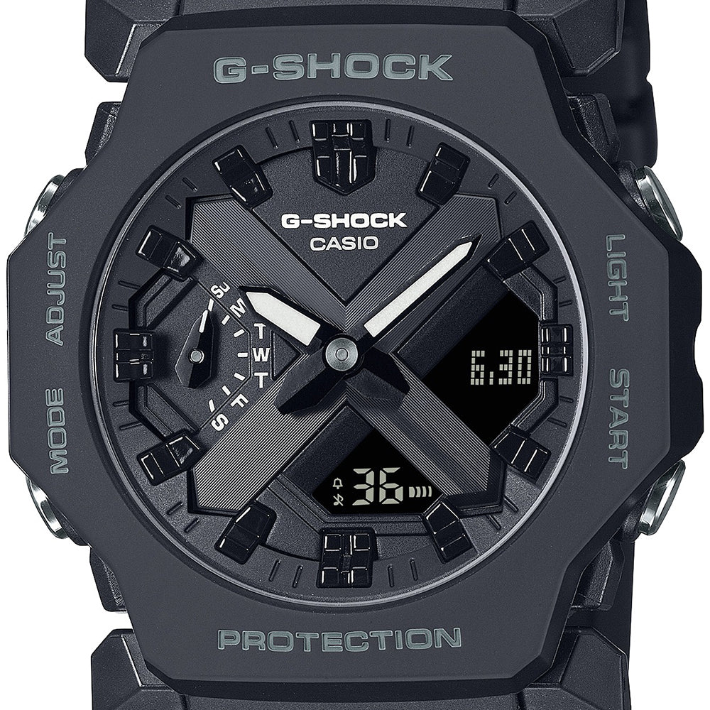 CASIO G-SHOCK "X" ANALOGUE DIGITAL BLACK DIAL WATCH | GA-2300-1ADR