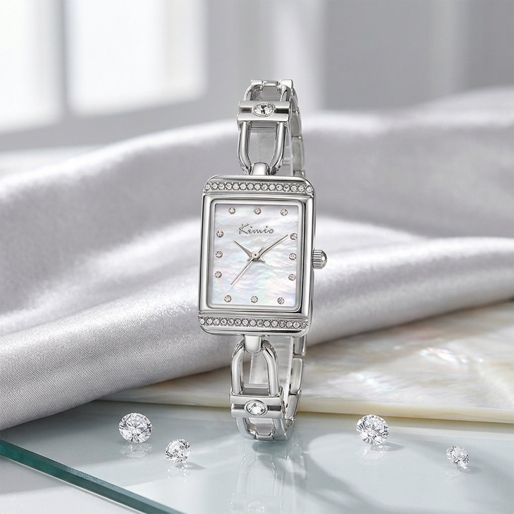 Kimio Square MOP Dial Ladies Watch | K6686S