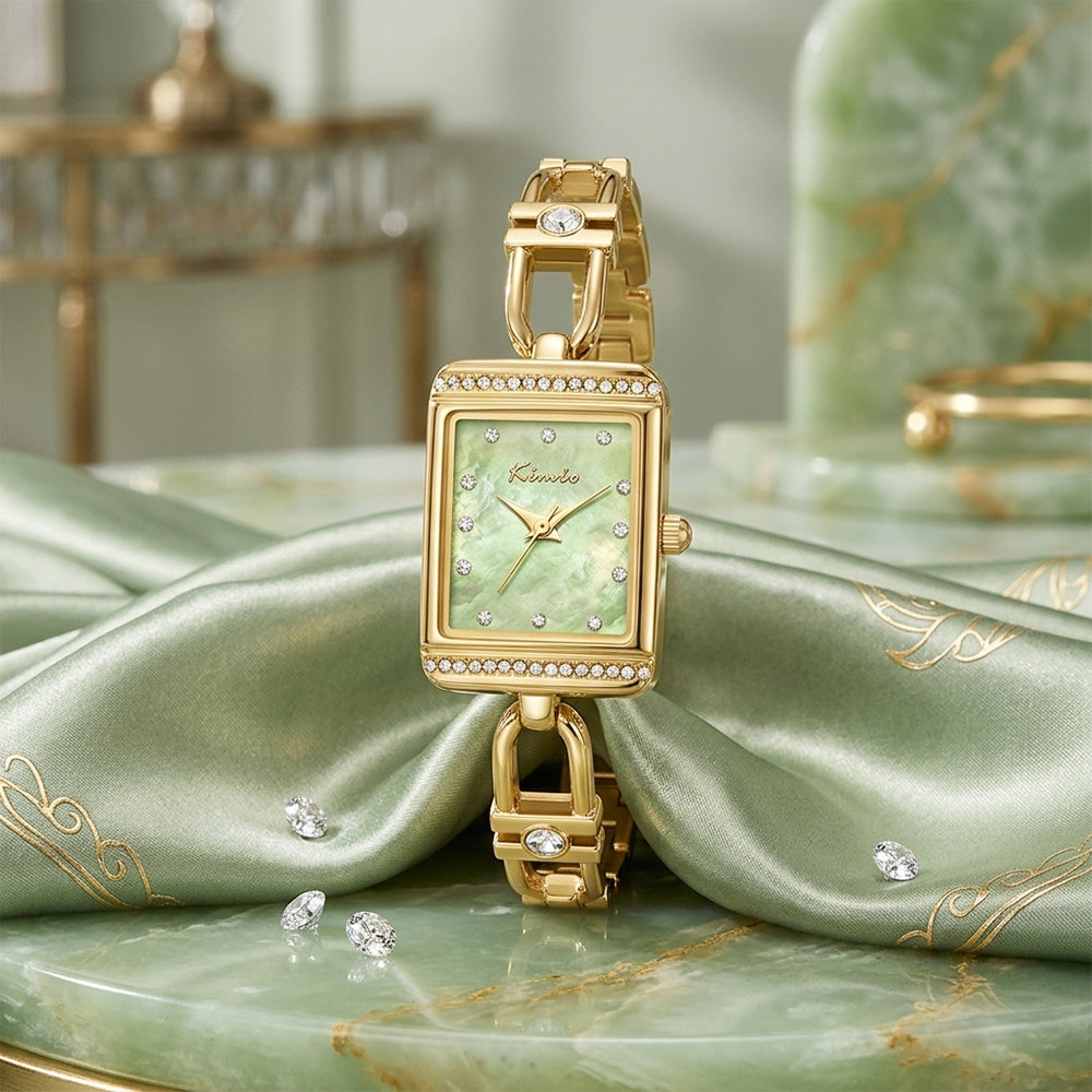 Kimio Square MOP Dial Ladies Watch | K6686S