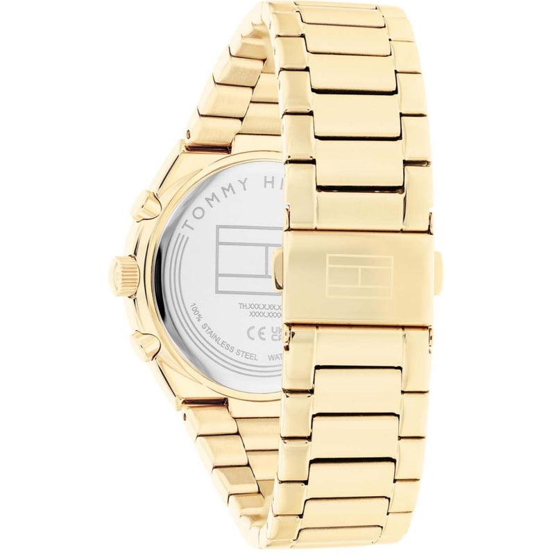 TOMMY HILFIGER BRADFIELD GOLD STAINLESS STEEL LADIES WATCH| TH1782575