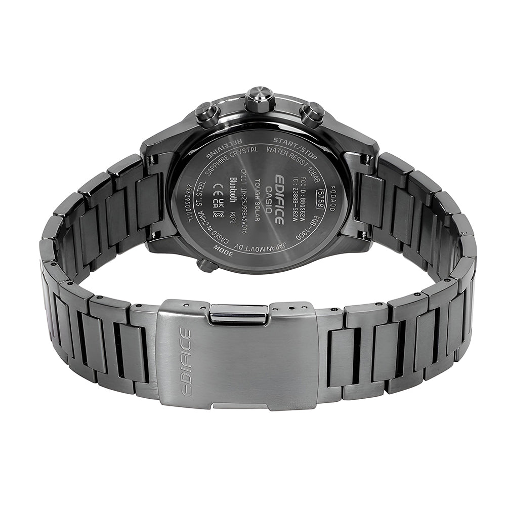 Casio Edifice Smarphone Linked Solar Powered Green Dial Watch EQB-1300DC-3ADF