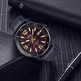 Casio ENTICER Maroon Dial Men's Watch| MTP-VD01BL-5BV
