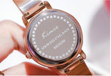 KIMIO K6300S accurate women unique quartz watch steel Strap water resistant watch fancy Minimalist comely Leisure watch design - Time Access store