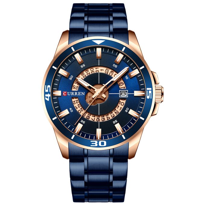 Curren 8359 Wristwatch Watch For Male Men Quartz Watches - Time Access store