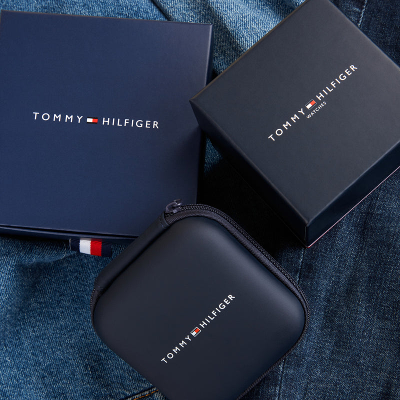 Tommy hilfiger Women Jenna Round Rose gold Watches - Time Access store