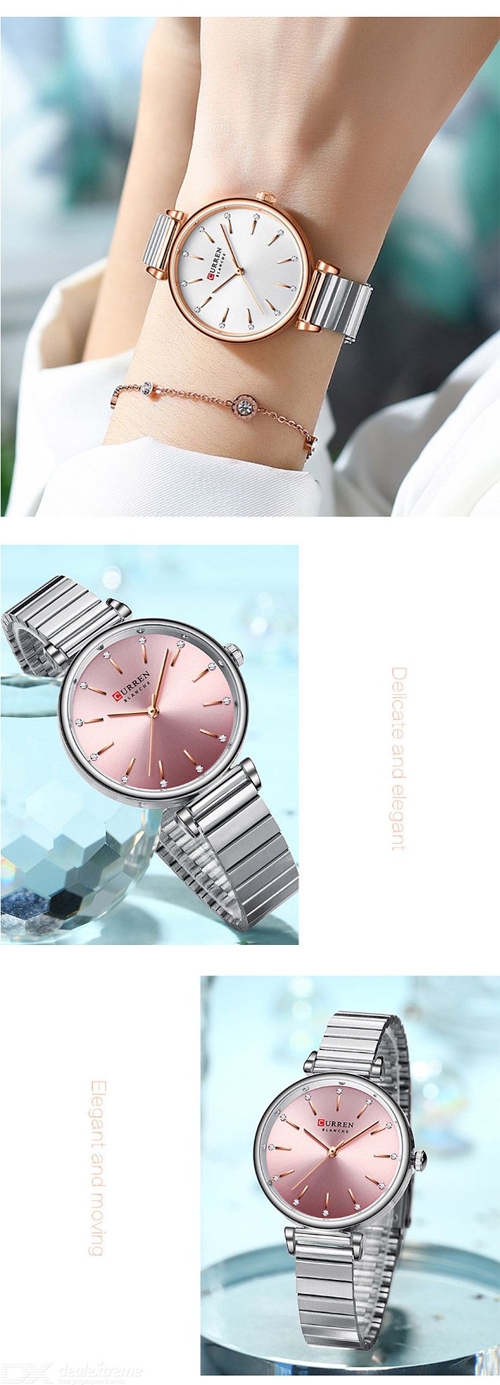 Curren 9081 Stainless Steel Analog Watch For Women - Time Access store