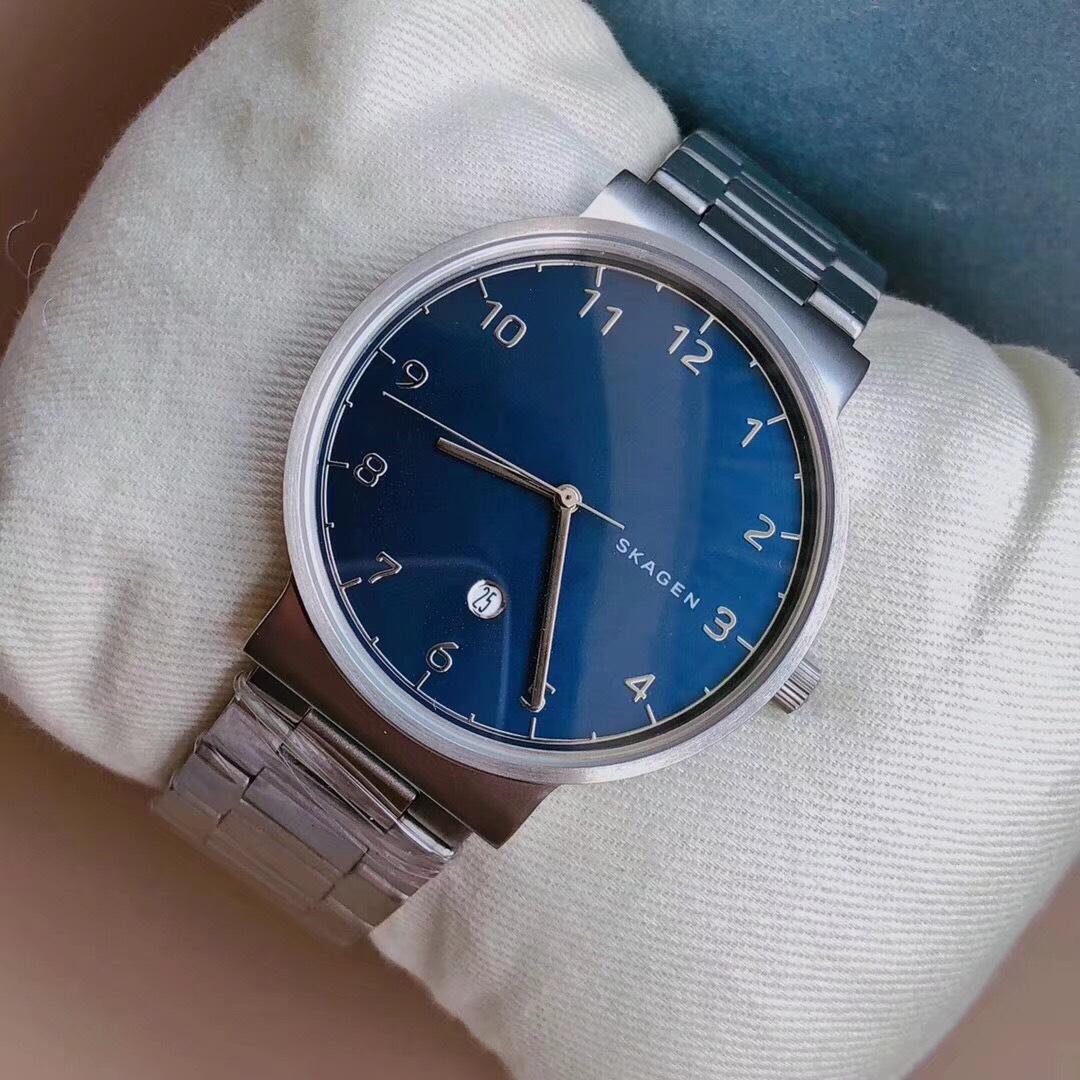 Men's Skagen Ancher Stainless Steel Watch SKW6295 - Time Access store