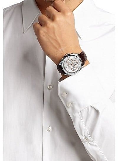 Hugo Boss Men's Quartz Watch 1512881 1512881 with Leather Strap - Time Access store
