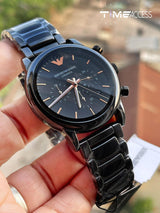Emporio Armani Ceramica Luigi Chronograph Men's Watch| AR1509