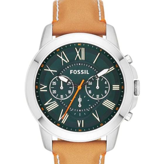 Fossil Men's FS4918 Grant Chronograph Stainless Steel - Time Access store
