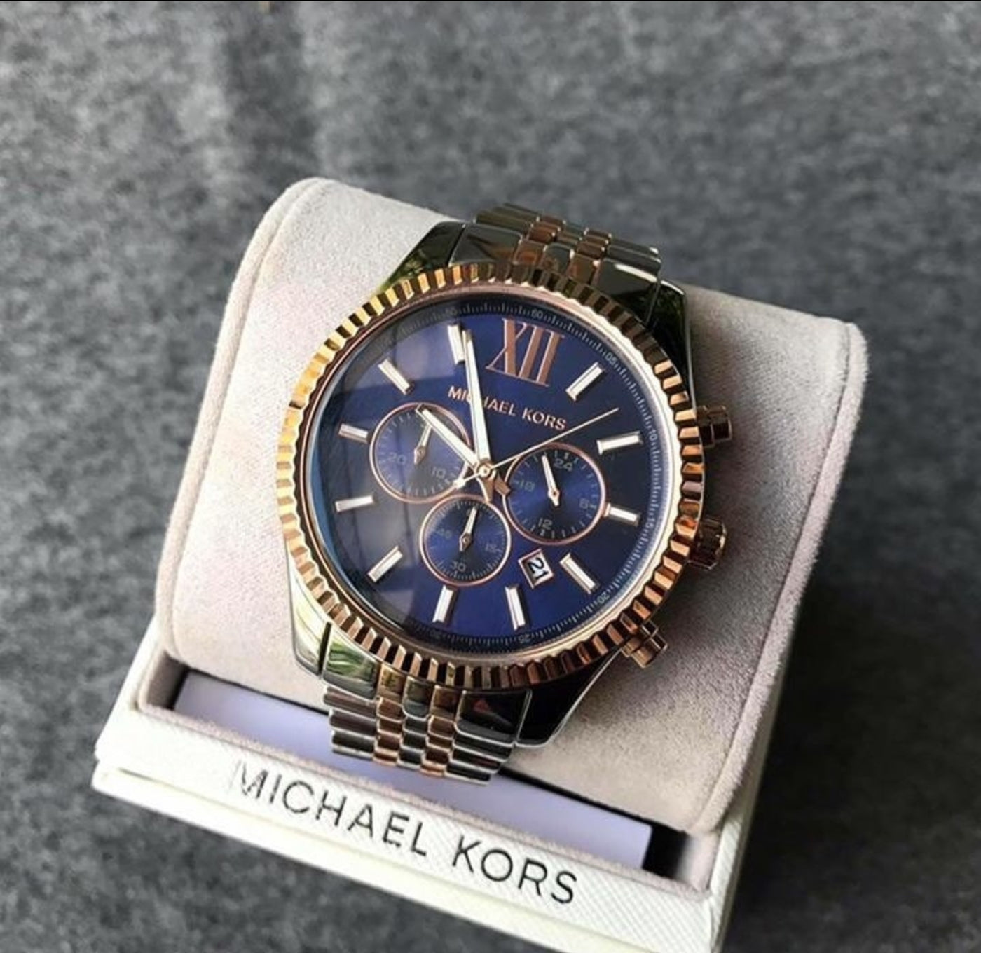 Michael Kors Men s Lexington Two Tone Watch MK8412