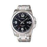 Casio Men's MTP1314D-1AV Silver Stainless-Steel Quartz Watch - Time Access store