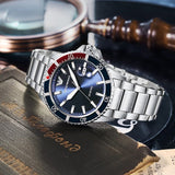 Emporio Armani Silver Chain Multi-color dial Men's Watch| AR11339