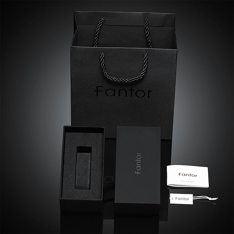 Fantor Minimalist Black Leather Men's Watch | WF1001G05