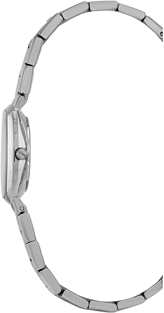 Kenneth Cole New York Women's Classic Stainless Steel Japanese-Quartz Watch with Stainless-Steel Strap, Silver, 13.5 (Model: KC50893001) - Time Access store