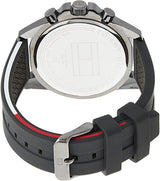 TOMMY HILFIGER MASON MULTI-DIAL GREY SILICONE MEN'S WATCH| TH1791792