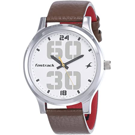 Fastrack Bold Analog White Dial Men's Watch-NL38051SL06/NP38051SL06 - Time Access store