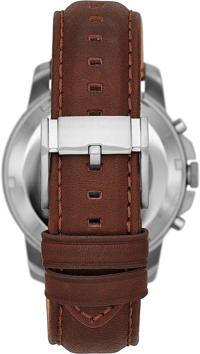Fossil Men's Grant Automatic Watch With Brown Leather Band ME 3027 - Time Access store