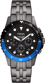 Fossil Stainless Steel Dive-Inspired Casual Quartz Chronograph Men's Watch FS5835 - Time Access store