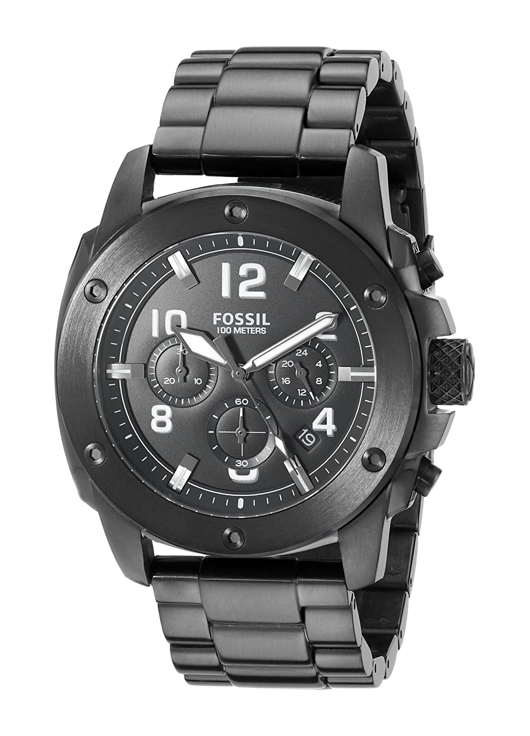 Fossil End-of-Season Modern Mac Analog Black Dial Men's Watch -FS4927 - Time Access store