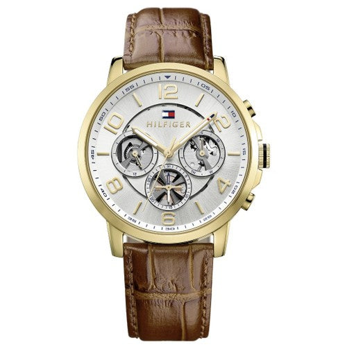 Tommy Hilfiger Men Gold-Toned Analogue Watch TH1791291 - Time Access store