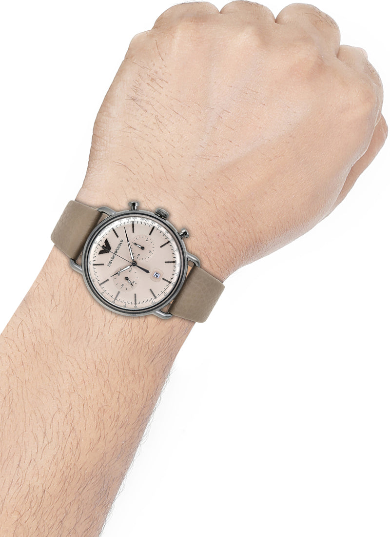 Emporio Armani Analog Grey Dial Men's Watch - AR11107 - Time Access store