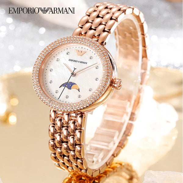 Emporio Armani Rosa Pearl Dial Women's Watch |AR11462