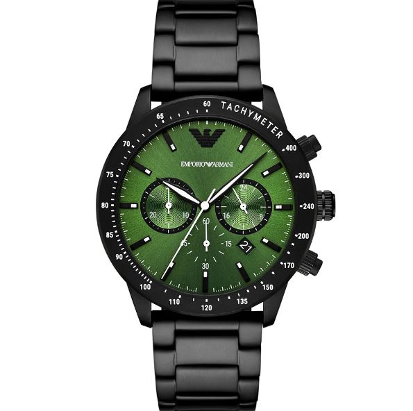 Emporio Armani Ar11472 Black Stainless Steel Men Watch - Time Access store