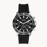 Fossil Bannon Black Silicone Watch| BQ2494 - Time Access store