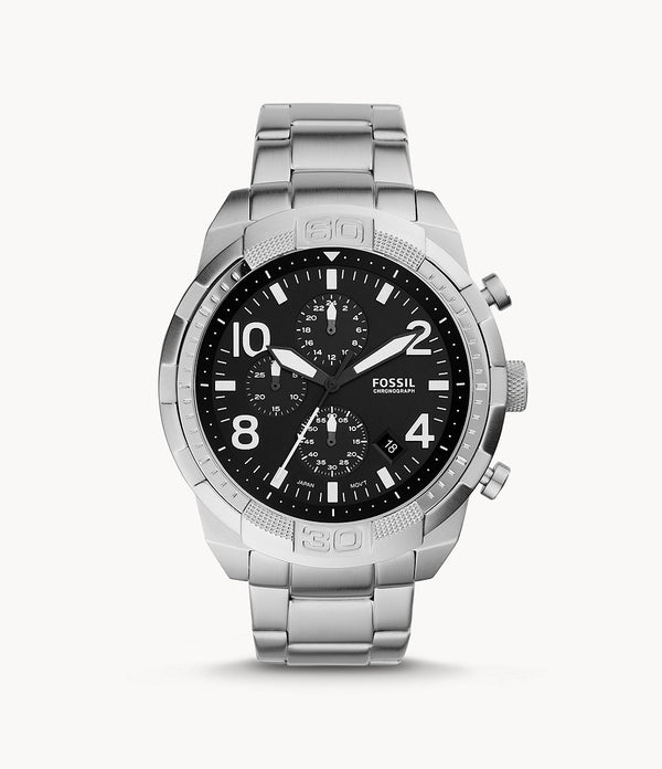 Fossil Men's Bronson Stainless Steel Quartz Dress Chronograph Watch fs5710 - Time Access store