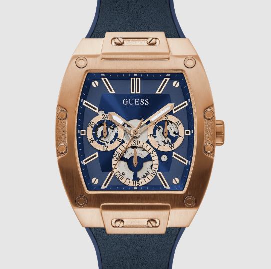 GUESS Analog Blue Dial Men's Watch-GW0202G4