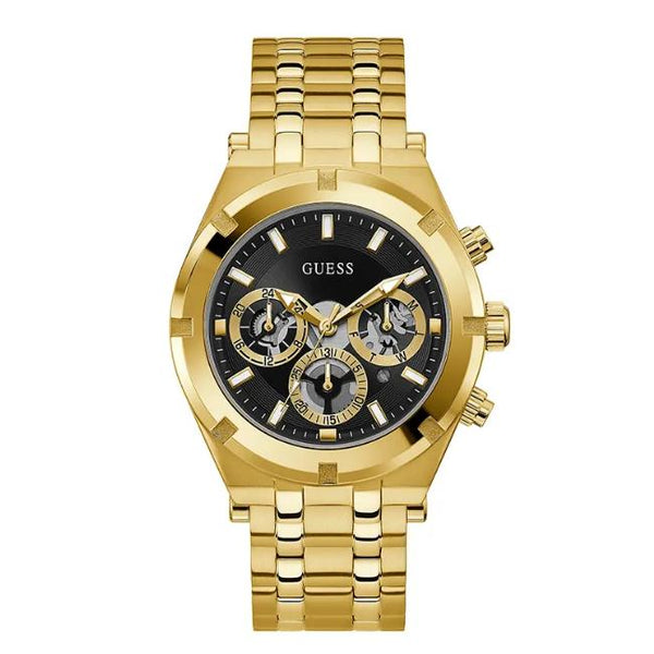 GOLD TONE CASE GOLD TONE STAINLESS STEEL WATCH