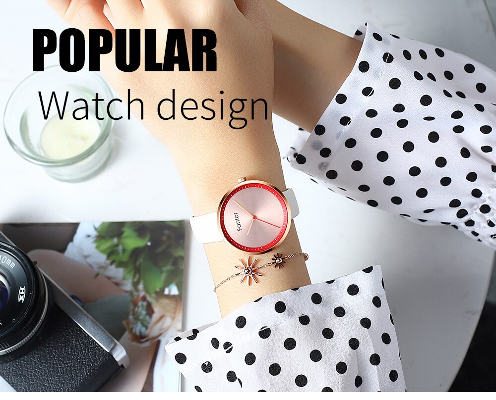 Fantor Brand Luxury Minimalist Watch for Women WF1026L02 - Time Access store