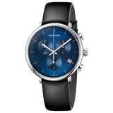 Calvin Klein Adult Chronograph Quartz Watch with Leather Strap K8M271CN - Time Access store