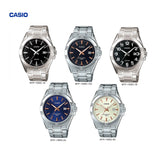 Casio Enticer Date Stainless Steel Men's Watch| MTP-1308D-1AVDF
