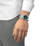 TISSOT PRX Quartz Green Dial Steel Men's Watch| T137.410.11.091.00