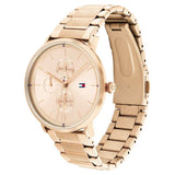 Tommy hilfiger Women Jenna Round Rose gold Watches - Time Access store