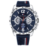 Tommy Hilfiger Men's Watch Blue Dial Blue Colored Strap TH1791476