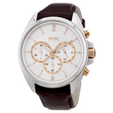 Hugo Boss Men's Quartz Watch 1512881 1512881 with Leather Strap - Time Access store