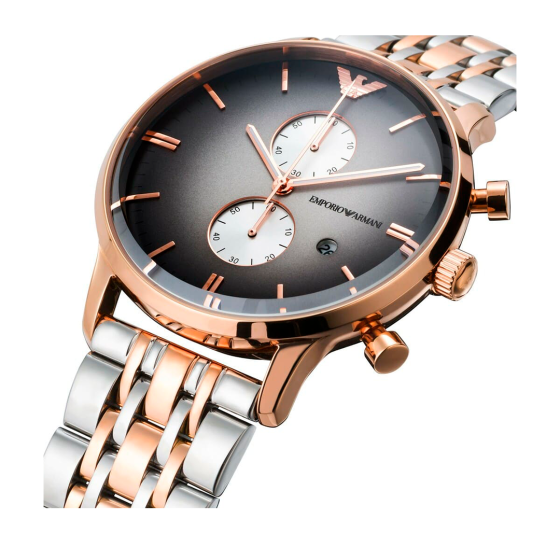 Emporio Armani Gianni Classic Rose Gold Men's Watch| AR1721