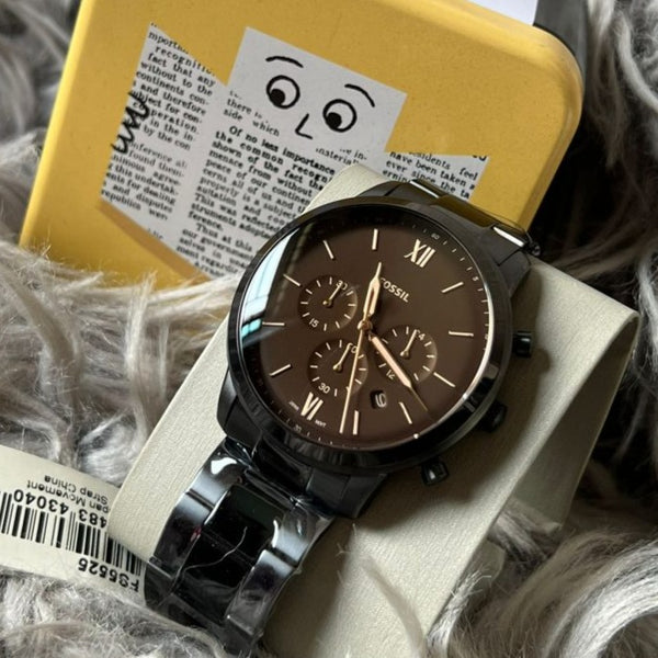 Fossil Neutra Chronograph Watch FS5525 - Time Access store