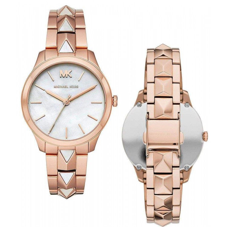 Michael Kors Women's Runway Mercer Quartz Watch with Stainless Steel Strap mk6671 - Time Access store