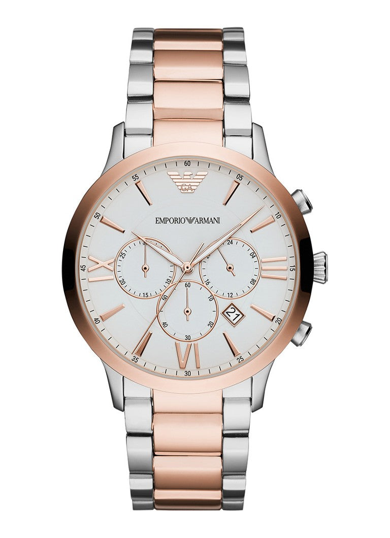 Emporio Armani Men's Chronograph Multicolor-Tone Stainless Steel Watch AR11209 - Time Access store