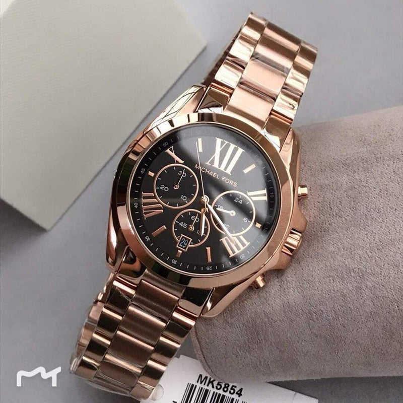 Michael Kors Bradshaw Rose Gold Watch MK5854 - Time Access store