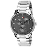 Tommy Hilfiger Round Analog Grey Men's Watch Item No: 1710385 - Time Access store