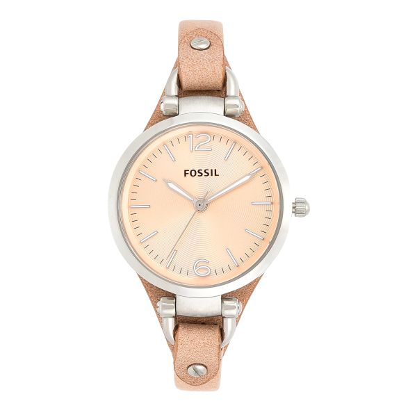 Fossil Women's Georgia Stainless Steel Casual Quartz Watch - Time Access store
