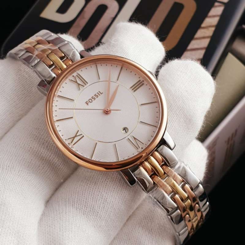 Fossil Women's Stainless Steel Analog Watch ES3844